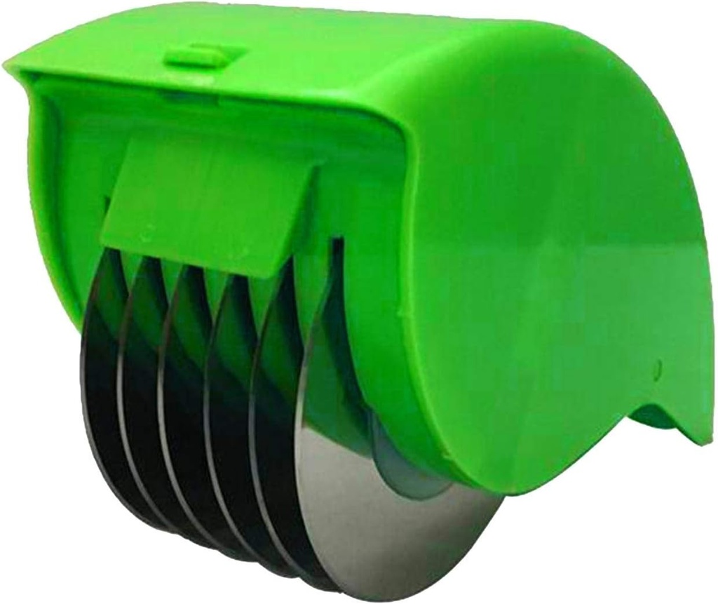 Bobody Vegetable Slicer Cutter and Chopper Hand-Powered Food Chopper Processor Roller Slicer, Green