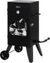 Royal Gourmet SE2805 28-Inch Analog Electric Smoker with 3 Cooking Grates, Outdoor Smoker with Adjustable Temperature Control & 454 Sq. In. Cooking Area for Outdoor Backyard BBQ, Black