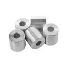 Aluminum Spacer 1" OD x 3/8" ID x Choose Your Length, Round Spacer Unthreaded Standoff Bushing Plain Finish, Fits Screws Bolt 3/8" or M10 by Metal Spacers Online (1" Length, 2 Pack)