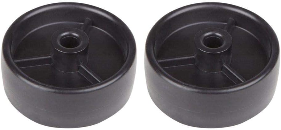 Fire Sense Patio Heater Replacement Part Accessories Universal Wheels 2-3/8" Diameter & 1 1/4" Wide for Outdoor Patio Gas Heaters - Set of 2 Wheels