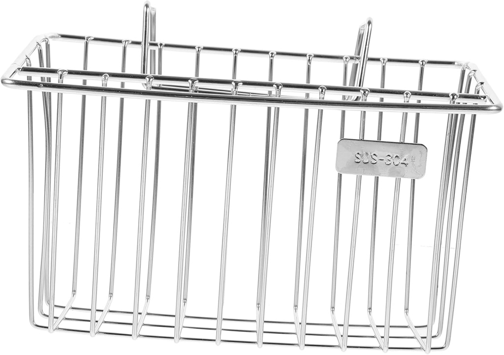 Hanging Sink Basket Organizer for Kitchen Multi-Functional Sponge Holder and Drainer Storage for Dishcloths and Sponges Easy to Clean