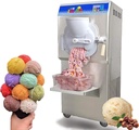 Commercial Floor Standing Gelato Italian Water Ice Cream Machine Frozen Dessert Maker- Stronger Plastic Door, 14L cylinder 9-11 Gal/Hour for Bakery Café Restaurant Snack bar