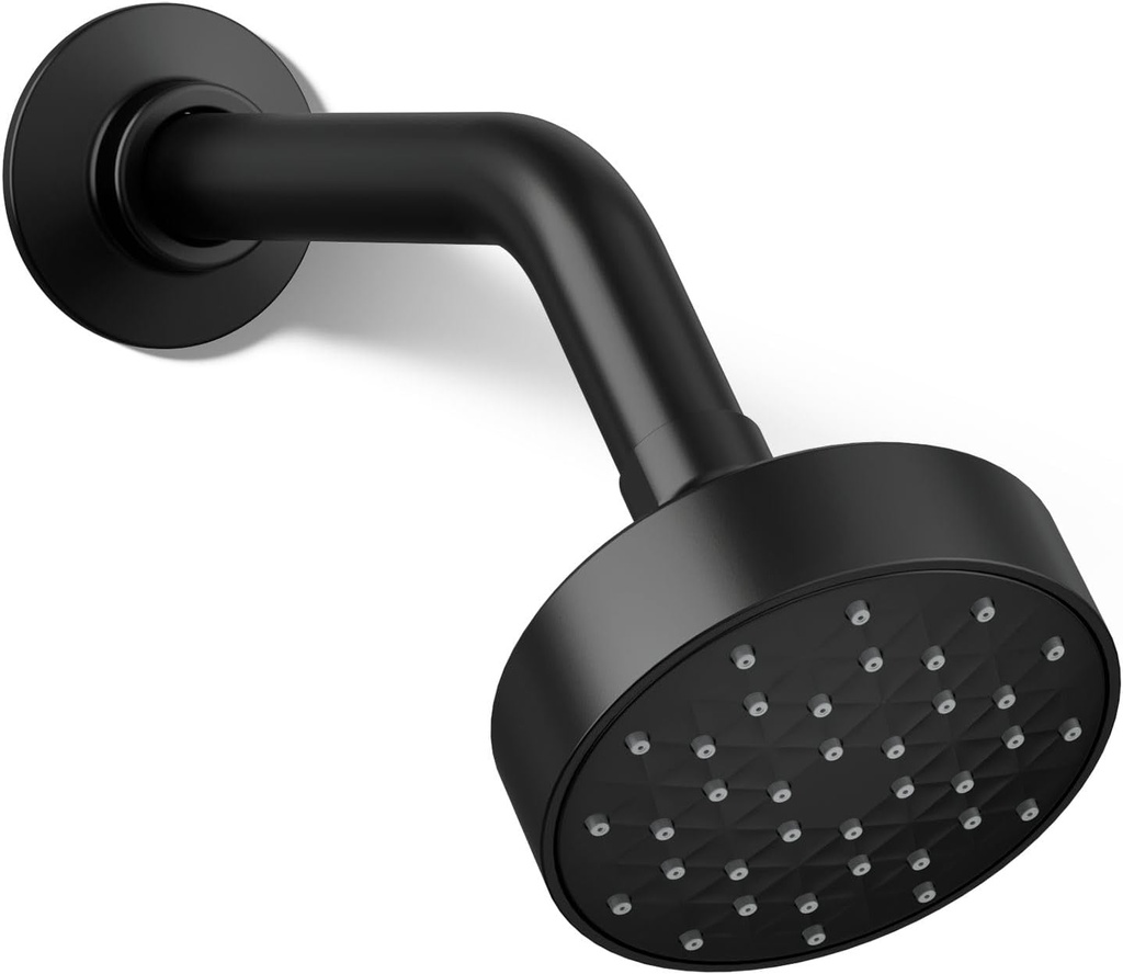 Kohler 72416-BL Awaken® G90 Single-function showerhead, 1.5 gpm, Matte Black
