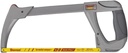 Starrett High Tension Hacksaw Frame with Bi-Metal Unique High-Speed Steel Safe-Flex Hacksaw Blade - 28000 PSI Tension, 4-3/8" Throat Depth, 12" Blade Length - K145
