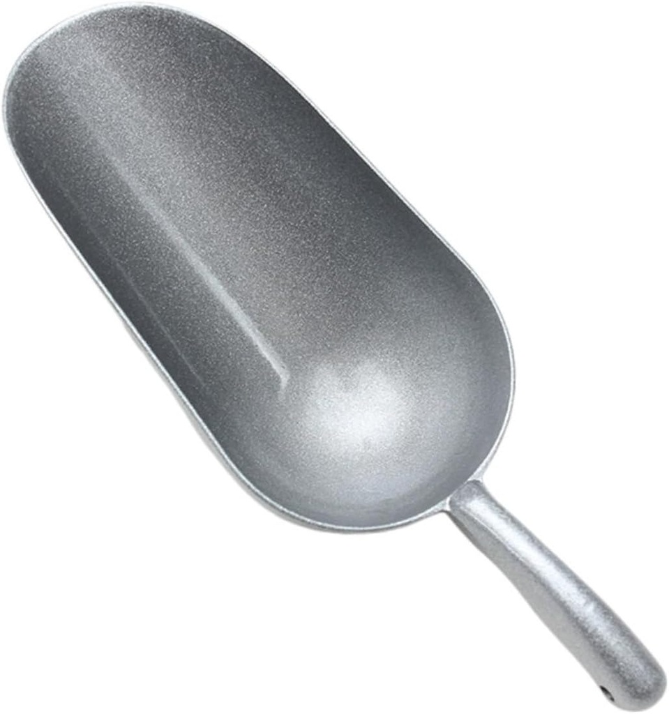 Ciieeo Zinc Alloy Ice Scoop Lightweight Flour and Tea Scooper for Home Use Anti- Easy to Clean Kitchen Tool Medium