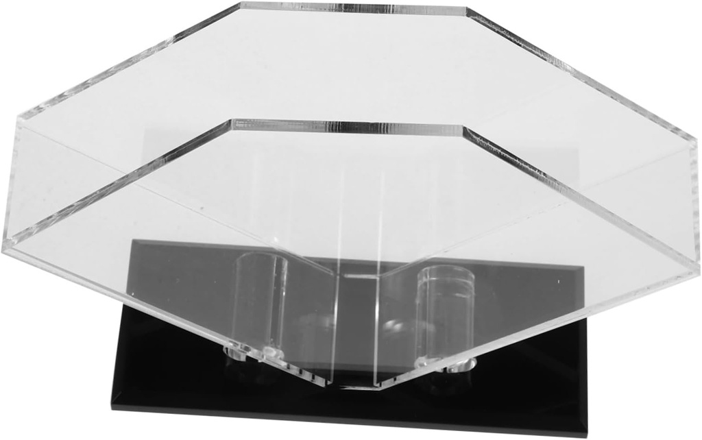 VALICLUD Freestanding Acrylic Napkin Holder for Kitchen and Dining Table Clear Paper Tissue Stand Dispenser for Home Restaurant Party and Hotel Use Suitable for Square Napkins