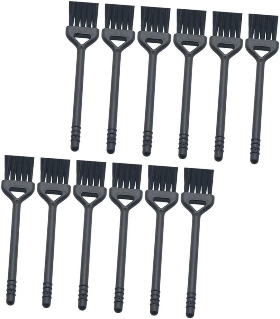 PRETYZOOM 40pcs Plastic Espresso Machine Cleaning Brush Portable Multi-purpose Dusting Tool for Coffee Machines Tea and Electronics Compact Design for Hard Reach Areas