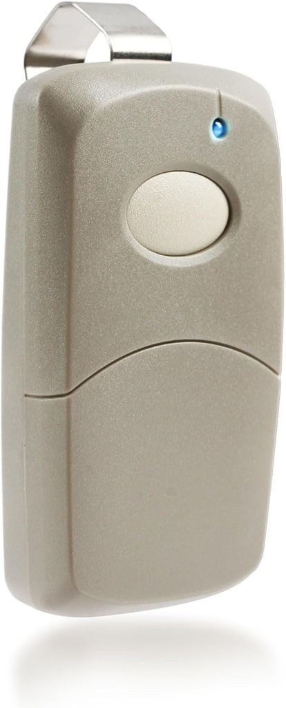 Garage Outlet Door Security Gate Opener Remote Transmitter 10 Dip Switch Multi-Code LED Light Hand Mold Design 1-Button for Linear 3089 308911 MCS308911