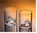 Fuji Ice Mountain Glass, Whiskey, Popular, Solid Rock Glass, Traditional, Handmade, Heat Resistant, Set of 2, Kanyama Beer, Japanese Sake, Fuji Ice Mountain Cup, 11.8 fl oz (350 ml)