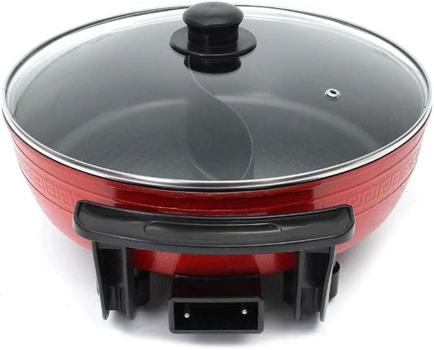 Electric Hot Pot Soup Pots Stainless Steel Non Stick Smokeless Home Kitchen Cookwarepot