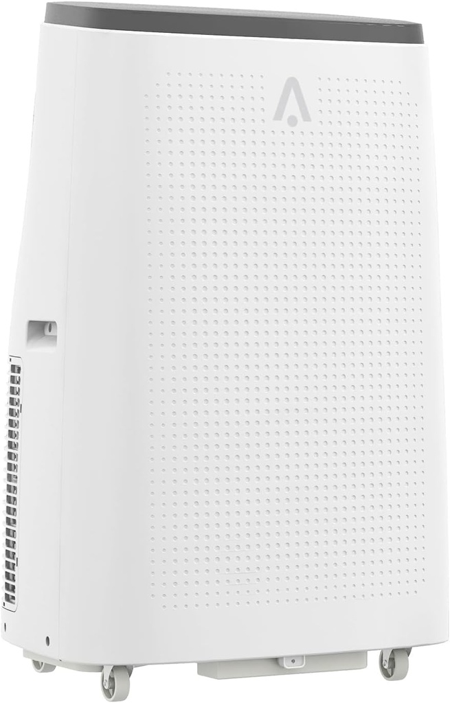 14,000 BTU Air Conditioner Portable 3-IN-1 (Cooling, Dehumidifying, Fan) - Portable AC Units- Cools 750 sq.ft | 90 Pints/Day, 54dB Quiet | Includes Hose & Window Kit, White+Gray-A020B