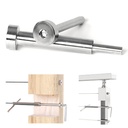 [Patent] Muzata 80 Pack 1/8" Invisible Cable Railing Hardware Kit 40Pair Tensioner and Terminal for 2"x2" 4"x4" Wood Metal Post T316 Stainless Steel Deck Cable Railing System CR26