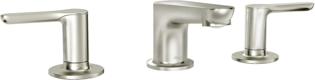 American Standard 7105857.295 Studio S Widespread Low-Spout Faucet with Lever Handles, Brushed Nickel