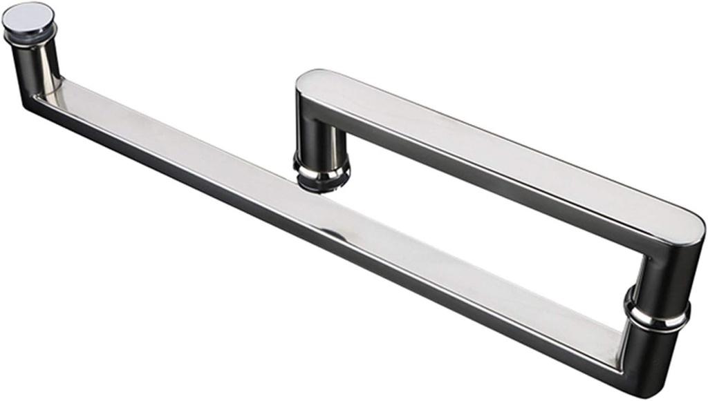Shower Door Handles for Bathroom Glass Door | Replacement Sliding Glass Doors Handle Sets |Bathrooms Kitchen 304 Stainless Steel Hardware Accessories (Size : 225mm+425mm)