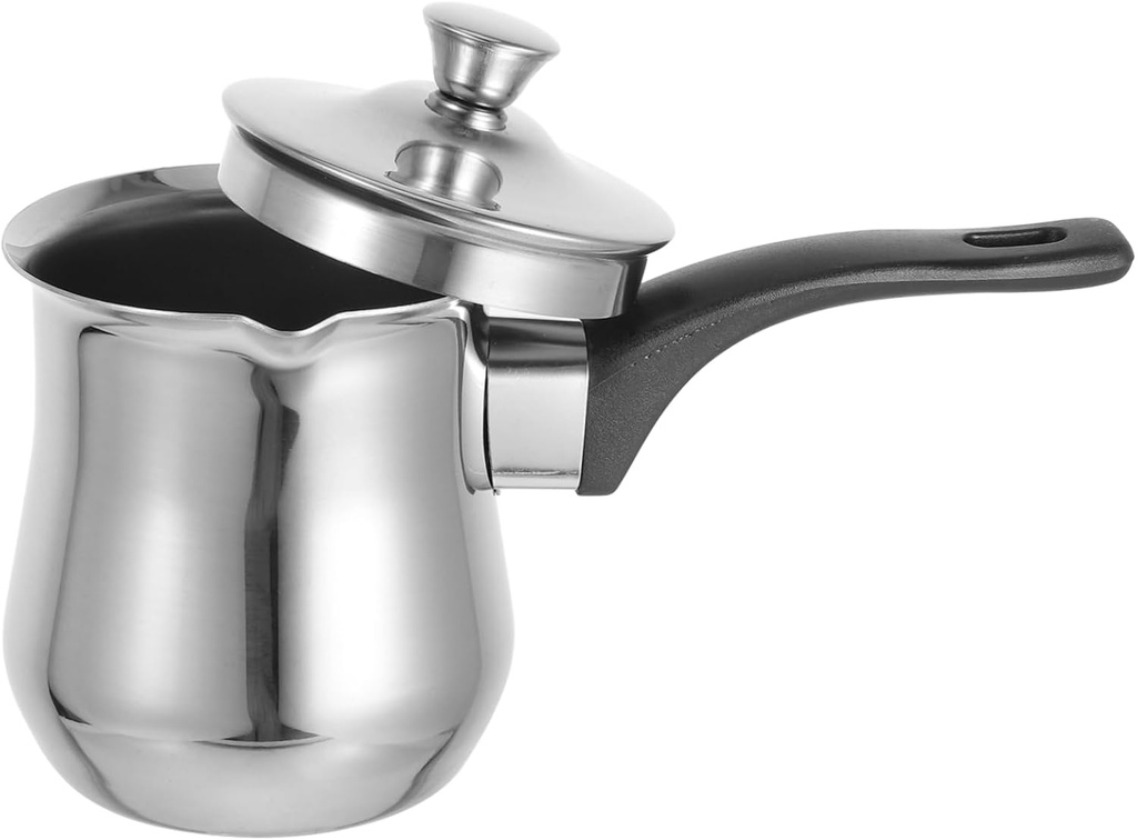 Cup Coffee Maker Pot Turkish Teapot Pot for Stove Milk Pan Tea Kettle Stovetop Maker Milk Jugs Lids