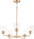 Maxim Acadia 5 Light Chandelier with Heritage Finish