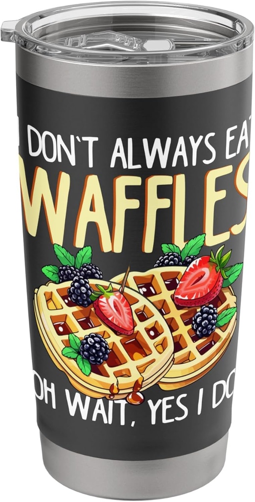 Waffle Maker & Waffle Lover Stainless Steel Insulated Tumbler