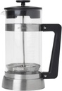 Goodcook Koffe 8-Cup Glass Coffee Press with Stainless Steel Frame