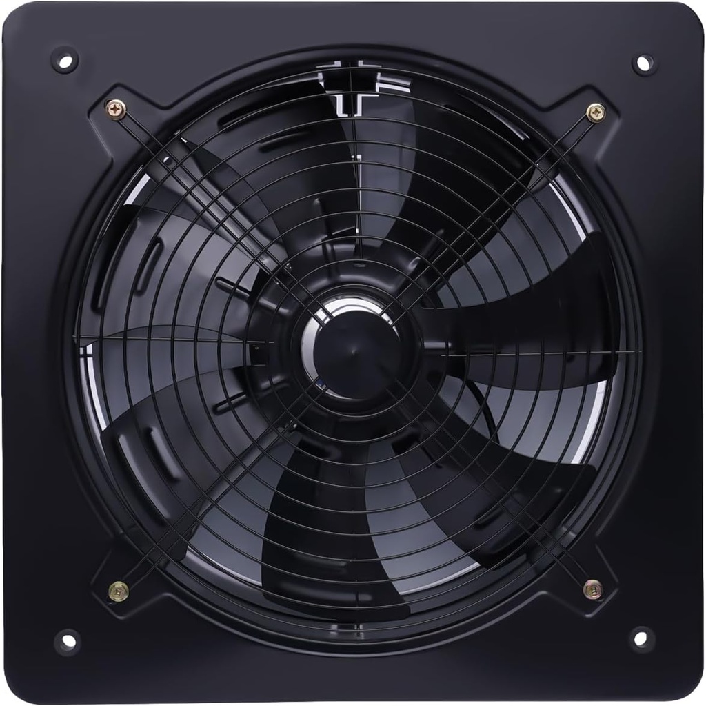 Exhaust Fan,750W 16 Inch Ventilation Fan,Powerful Through-Wall Installation Exhaust Smoke Fan Ventilation for Kitchen,Bathroom,Garage, Toilets