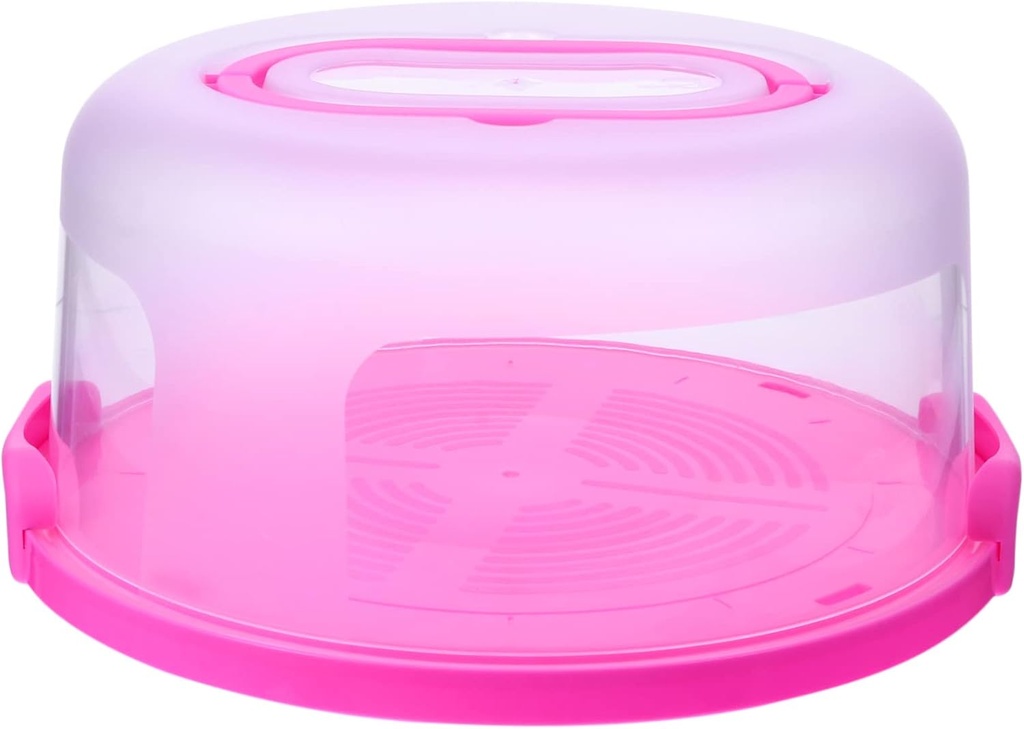 Veemoon Multi-functional Cake Carrier Holder Portable Cake Storage Box with Practical Airtight Design for Desserts Cookies and More Low-key