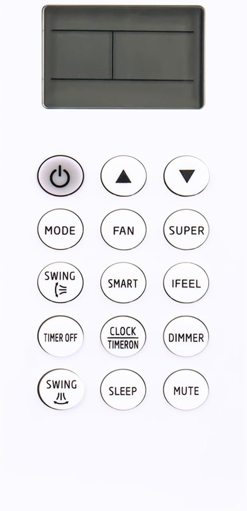 DG11Q1-01 DG11Q1-02 Replacement AC Remote Control Compatible for Beko Arcelik Air Conditioner DG11Q101 DG11Q102 Split Type Room A/C Unit