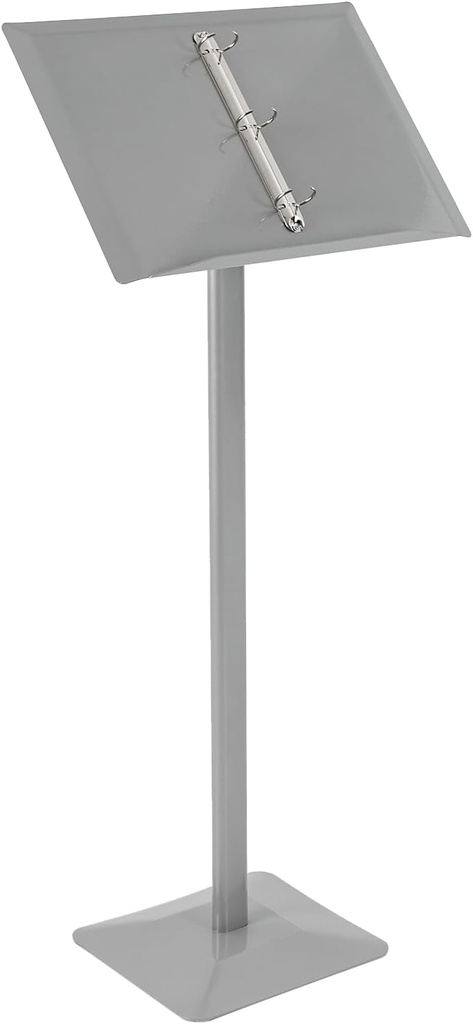 Vertical Flip Menu Stand Sign Holder Stand with Removable Ring Binder, Floor Standing Display Advertising Signs for Restaurants, Coffee Shops, Flower Shops, Offices