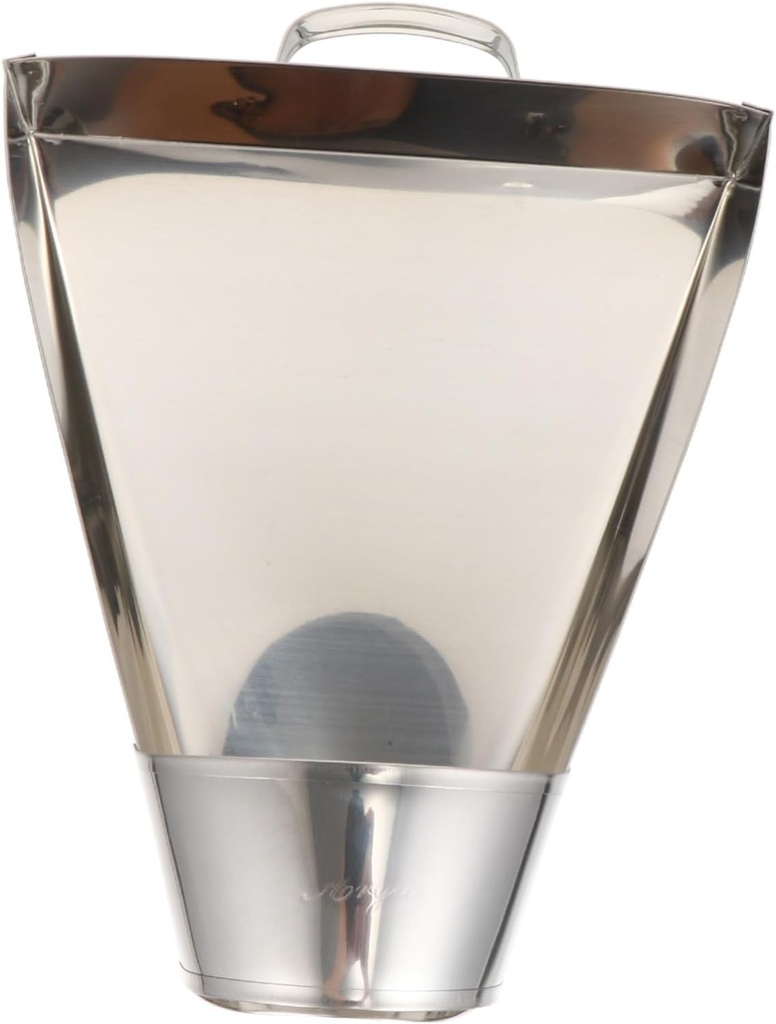 Zerodeko Stainless Steel Ice Scoop and French Fries Shovel Multi-purpose Tool for Ice Cubes Popcorn and Fries Easy to Clean and Reusable Kitchen Essential