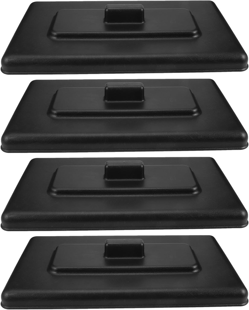 Alipis 4pcs Ice Cream Machine Top Cover Plastic Lid Replacement for Ice Cream Yogurt And Dessert Makers Universal Compatibility for Home And Outdoor Use