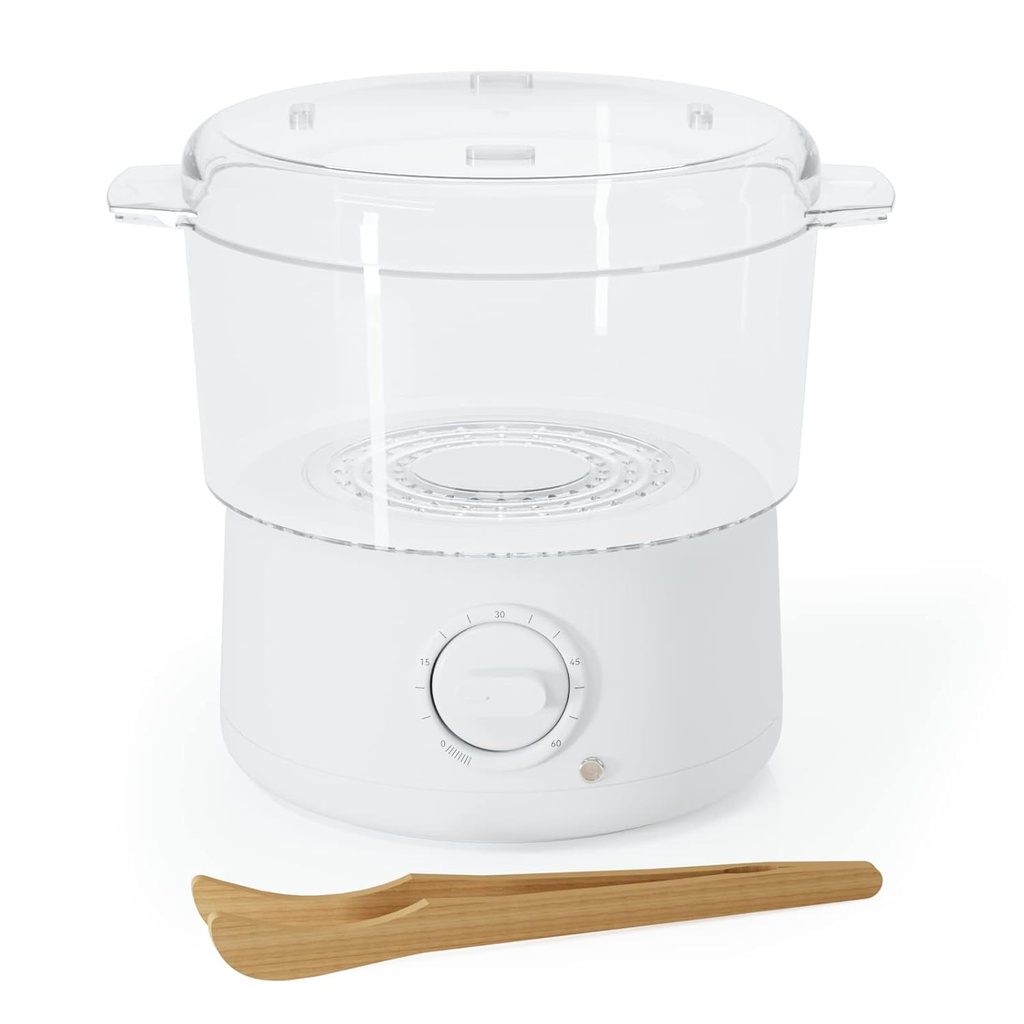 Quickly Heating Towel Warmer for Facials, Portable Towel Steamer That can Hold 8 Mini Wet Towels is a Timed Mini Towel Heater. Pure White