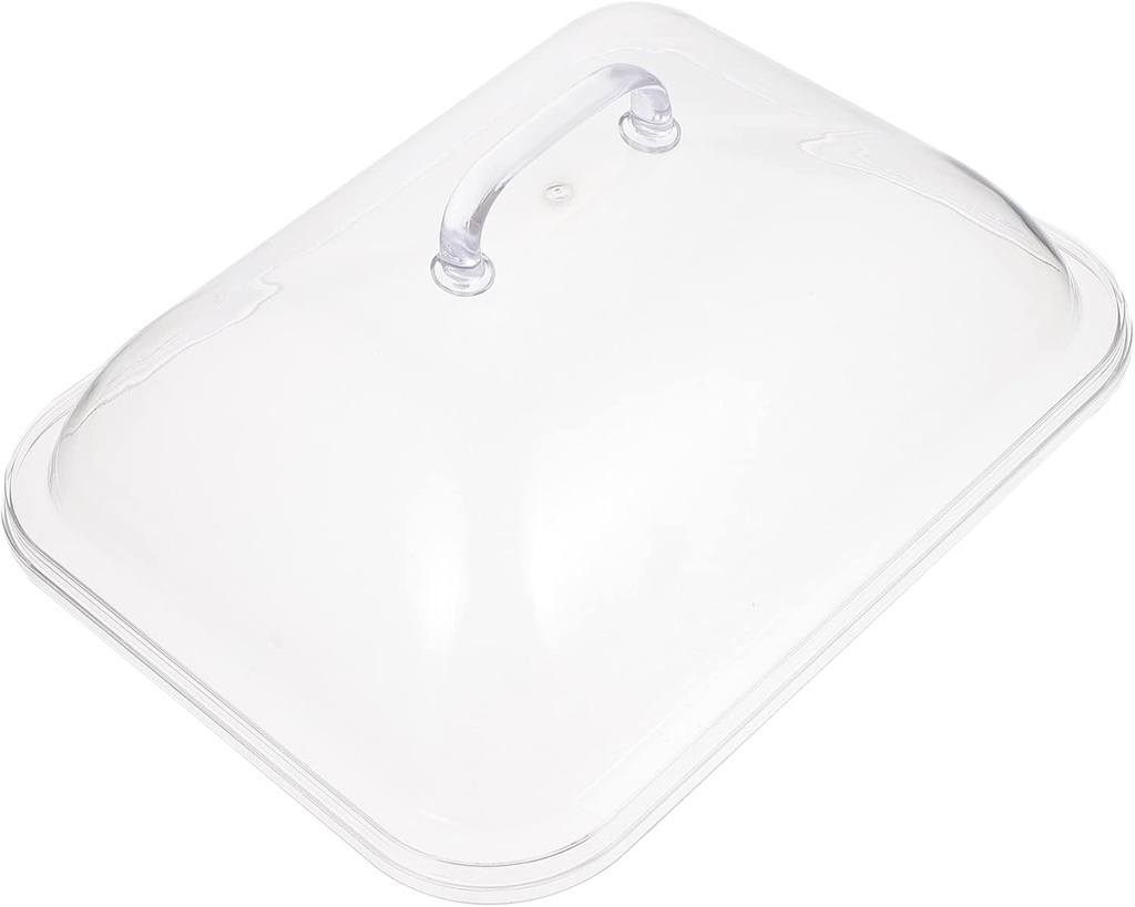 Acrylic Food Cover Cake Supplies Food Cover Tent Reusable Plate for Warm Cake Carrier Lid