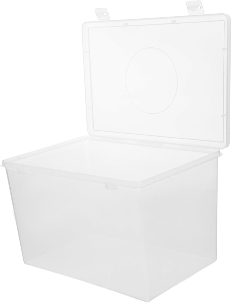 Cabilock Airtight Bread Box for Fresh Homemade Bread Storage Portable Kitchen Countertop Organizer Sealed Lid for Fridge and Pantry