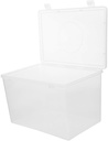 Cabilock Airtight Bread Box for Fresh Homemade Bread Storage Portable Kitchen Countertop Organizer Sealed Lid for Fridge and Pantry