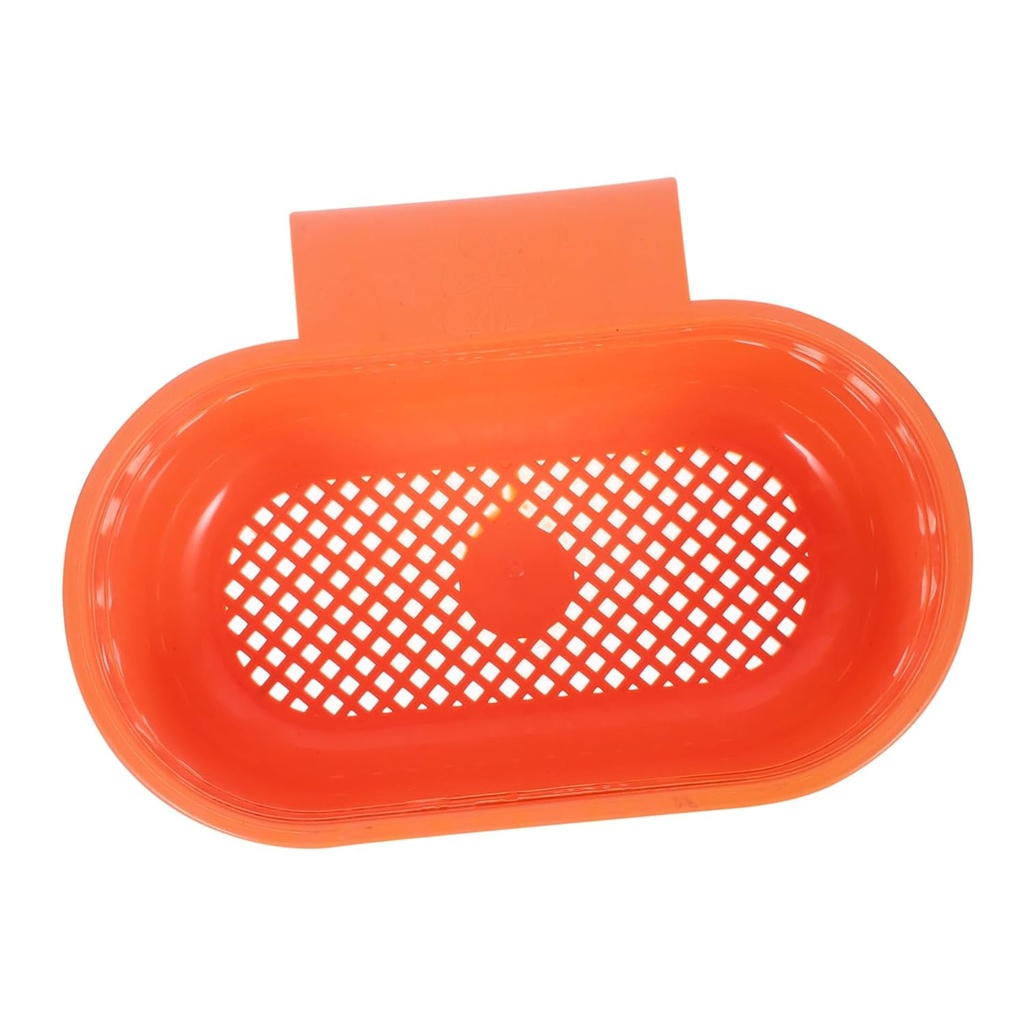 Hanging Sink Drain Basket Kitchen Sink Waste Filter Lid Plastic Trash Can for Cabinet Door for Waste Disposal and Vegetable Washing