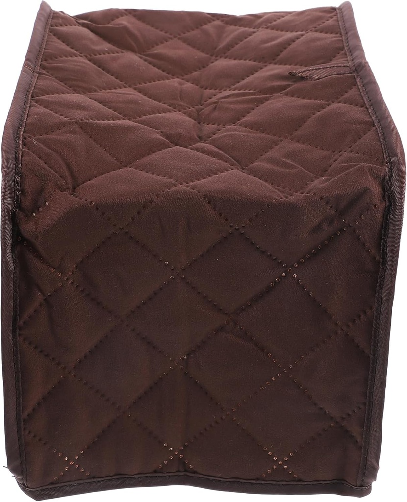 VICASKY Toaster Cover for Bread Machine 2-Piece Dustproof Kitchen Appliance Protector Waterproof Fabric Easy to Clean Suitable for Countertop Use