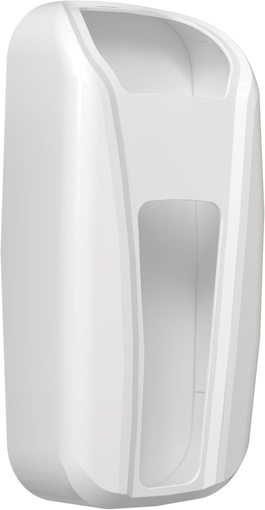 KICHLY Plastic Bag Holder For Grocery Bags, Durable Plastic Bag Organizer Wall Mount, Storage Organizer & Saver for Grocery, Shopping & Trash Bags, White