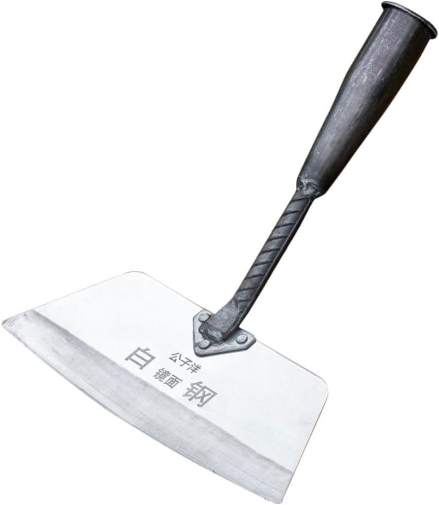 ibasenice Hardened Shovel for Gardening Ergonomic Hand Tool for Weeding and Digging Compact Soils and Rustproof for Landscaping and Garden Tasks
