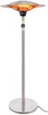 Outdoor Patio Heater Free Standing Space Warmer Electric Patio Heater for Indoor/Outdoor Use for Outdoor Heating with Adjustable Height Quiet Operation for Commercial and Residential