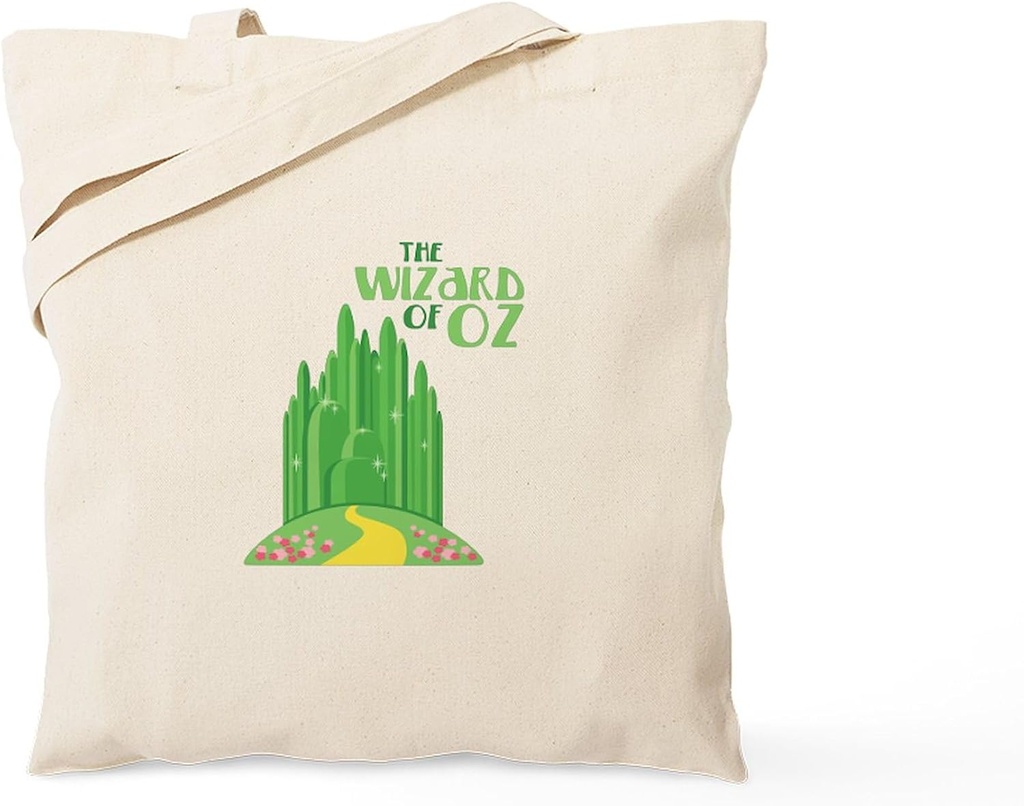 CafePress The Wizard Of Oz Tote Bag Reusable Natural Beige Canvas Shopping Bag