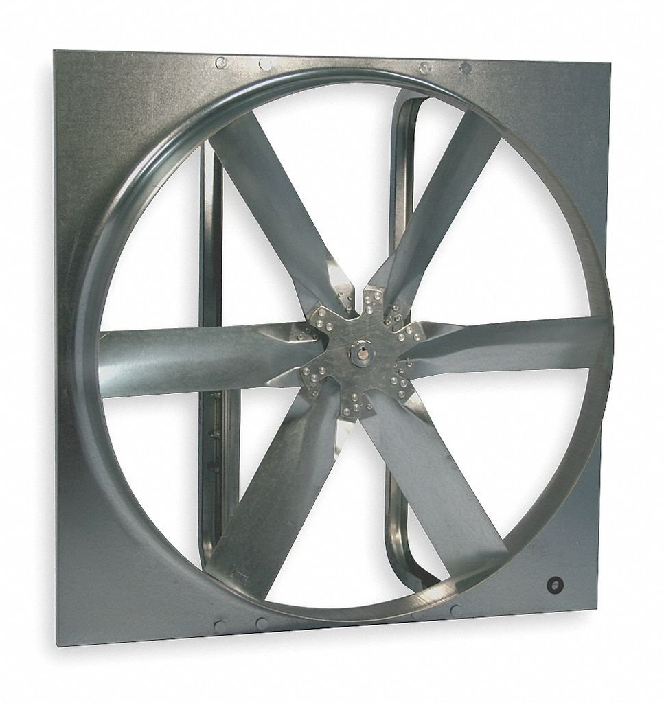 24"-Dia. Exhaust Fan, Standard Duty Belt Drive Less Drive Package