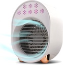 Portable Fan Single Room AC Evaporative Air Cooler with Nightstand Light Portable AC Room Cooler Air Conditioner