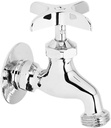 Elkay LK69CH 2.5 GPM Wall Mounted Single Handle Utility Faucet with Metal Handles - Chrome