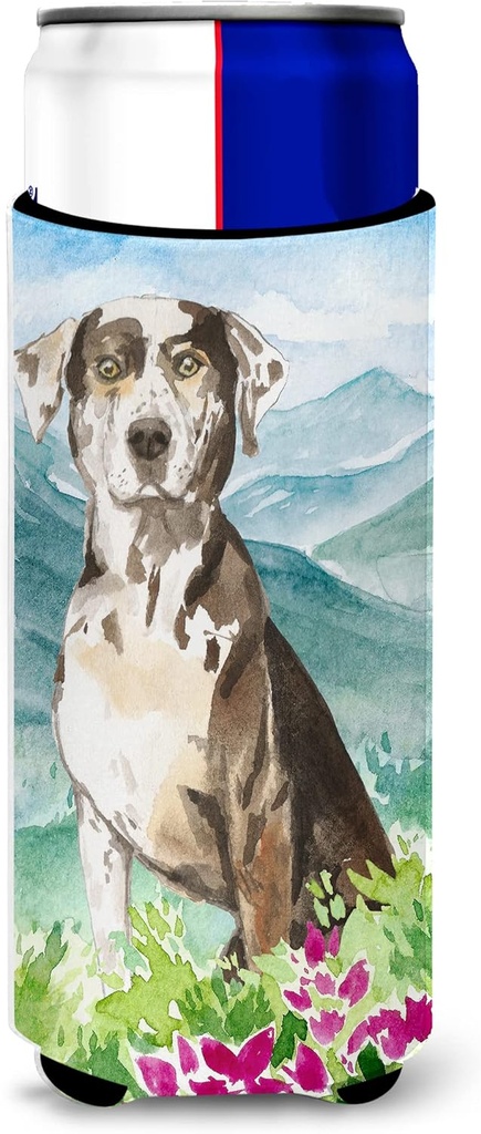 Caroline's Treasures Michelob Ultra Hugger for slim cans cold-beverage-koozies, Multicolor