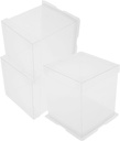 Gatuida 3pcs Cake Boxes Bakery Container for Cakes Pastries Cookies for Birthdays Weddings Special Events Sturdy Design for Presentation