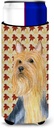 Silky Terrier Fall Leaves Portrait Ultra Beverage Insulators for slim cans