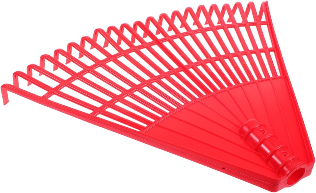 Garden Rake for Leaves and Pinecones Plastic Lawn Rake Efficient Leaf Removal Tool Hand Garden Tools