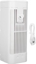 GLOGLOW Mini AC Cooling Fan, Portable Air Conditioner, 3 Speeds, 120ml, USB, Desktop, Air Cooler, Misting Fan, Light, Hook, Fast Cooling Technology