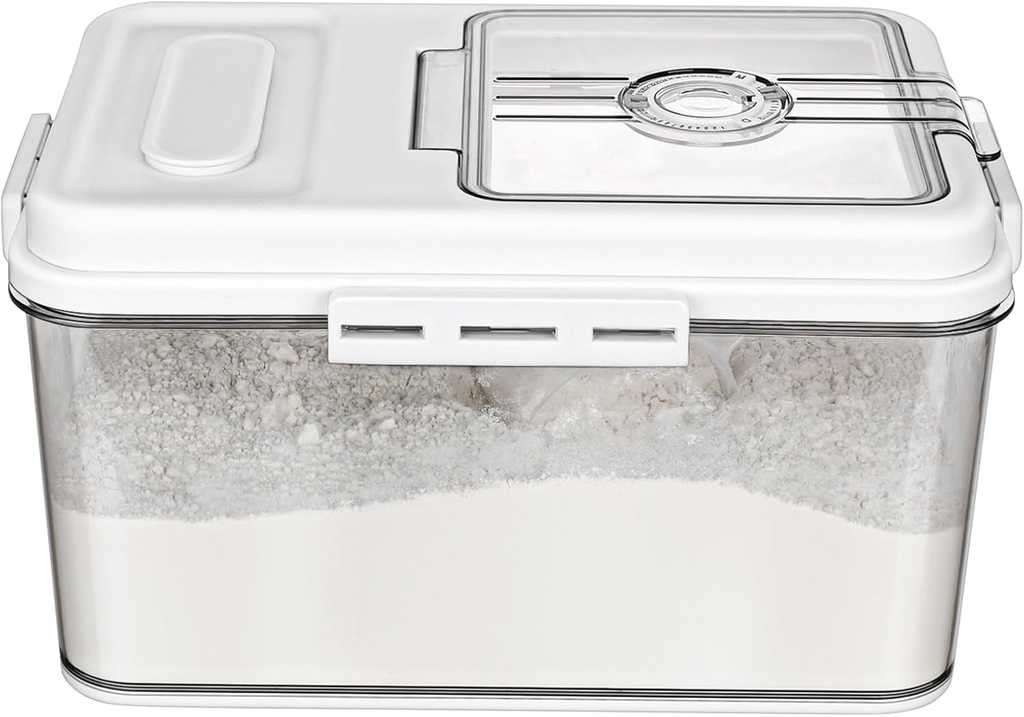 Plastic Multifunctional Storage: Sealed Food Storage Box, 15 Liters, for Kitchen Rice, Flour, Pet Food