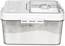 Plastic Multifunctional Storage: Sealed Food Storage Box, 15 Liters, for Kitchen Rice, Flour, Pet Food