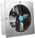 Attic 304 Stainless Steel Square Exhaust Fan, High Air Volume Household Strong Kitchen Ideal for Home