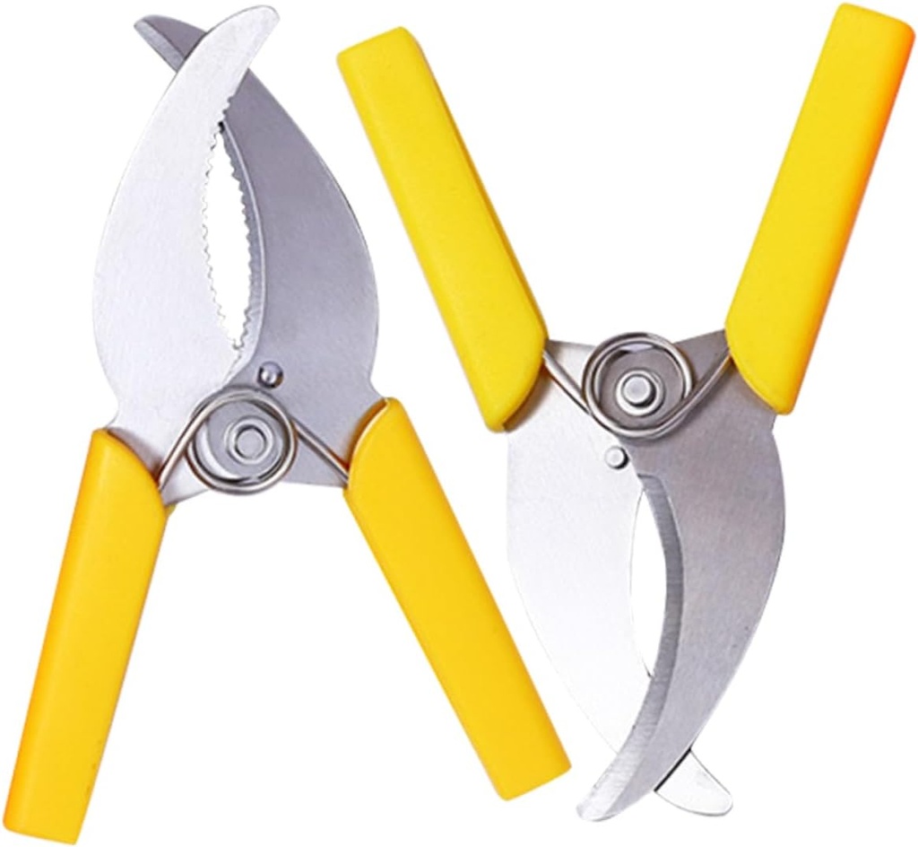 6pcs Stainless Steel Fruit Tree Pruner Trimming Scissors Hand Tools Thorn Stripper